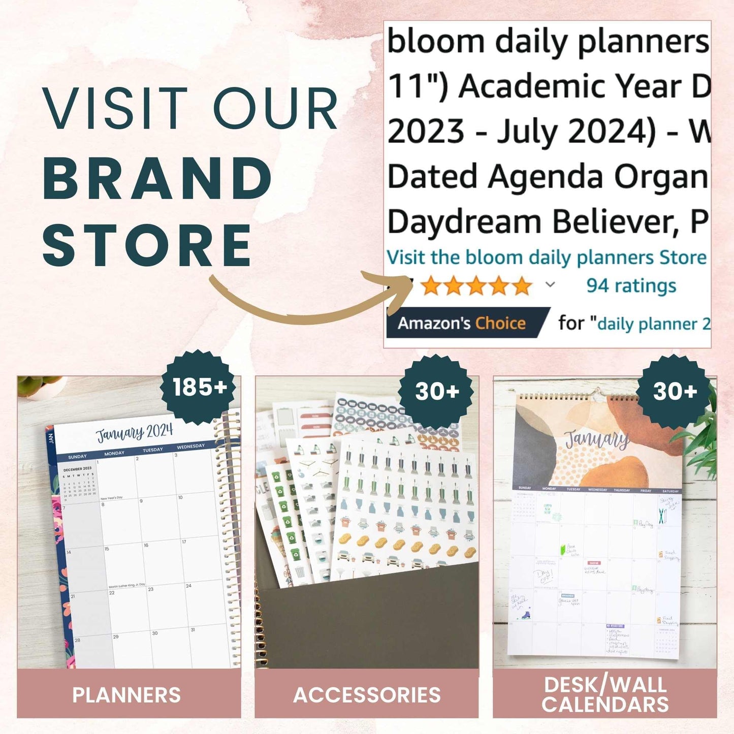 bloom daily planners Magnetic Chore Chart Planning Pad - Daily & Weekly Habit To Do Tracker for Adults, Teens, Kids - Family Organizer and Responsibility Reward System - 60 Sheets - 6” x 9”, Bright
