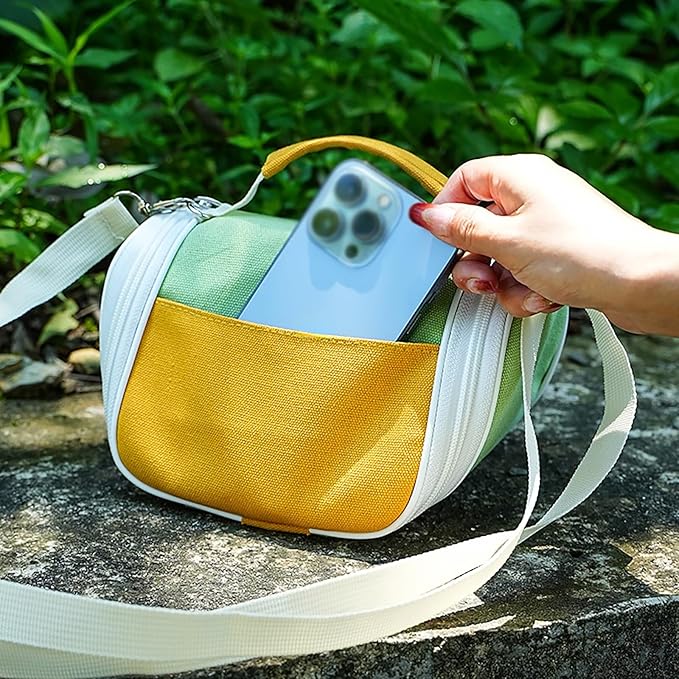 Bird Travel Cage Carrier with Clear Window – Lightweight Foldable Parrot Backpack, Breathable Portable Small Bird Travel Bag with Side Pockets and Perch(Green)