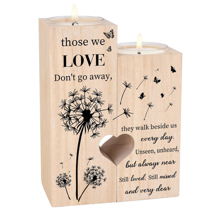 Sympathy Gifts for Loss of Loved One, Bereavement Candle Holders - Condolence Gift, Memorial Gifts for Mother Father Grandma