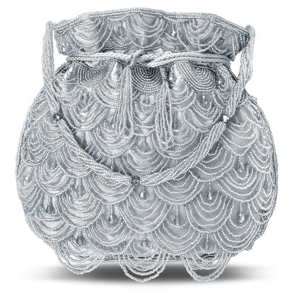 Aheli Potli Bags Gift for Women Evening Bag Clutch Ethnic Bride Purse with Drawstring