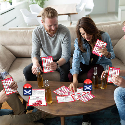 Syhood Valentine's Day Friendly Feud Game with 2 Answer Buzzers, Galentines Family Trivia Quiz Game Night, Fun Party Activities for Adults, Office, Classroom, Large Group and Team Building