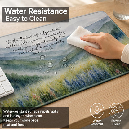 gsgfdshf Bible Verse Christian Large Mouse Pad 31.5x15.7 in