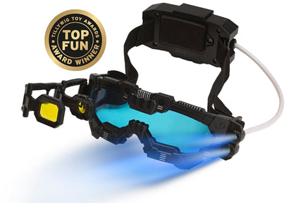 SpyX / Micro Gear Set + Night Mission Goggles - 4 Must-Have Tools Attached to an Adjustable Belt + LED Light Beams Glasses! Jr Agent Favorite & Perfect for Your Spy Gear Collection!