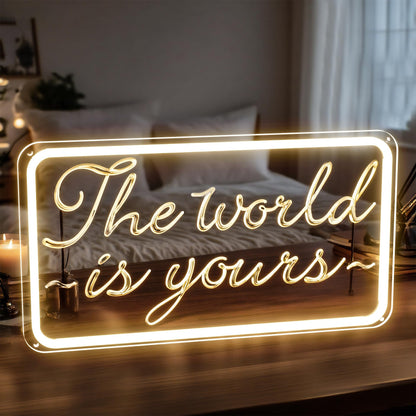 You're Like Really Pretty Neon Signs for Wall Decor, LED Neon Sign Aesthetic Room Decor for Teen Girls Neon Lights Signs for Bedroom, Salon, Wedding Party Pink Neon Name Sign
