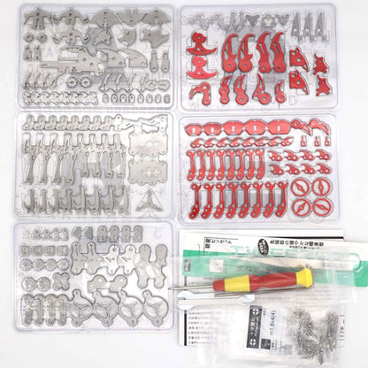 OreilleStar 3D Metal Scorpion Puzzles: 350+ Pieces, Stainless Steel, Assembly & Disassembly, Modern Style, DIY Building Block Toys, Brain Teaser, Ages 15+
