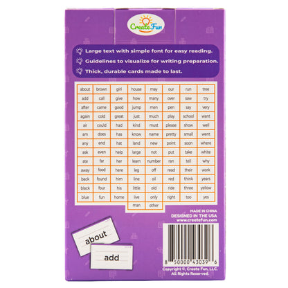 106 Sight Words Flash Cards Kindergarten for Ages 4-5, Dolch & Fry Sight Word Reading Games, Homeschool Supplies for Preschool with 7 Educational Game Ideas