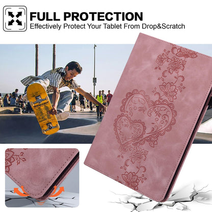TUOLISG Case for iPad 6th / 5th Generation 9.7 Inch 2018/2017, iPad Air 2 Multi Angle Flip PU Leather Shockproof Case with Pencil Holder/Card Slots, Pink