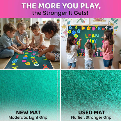 QUOKKA USA Felt Board for Kids 3-5 Years Old - Social Emotional Preschool Learning Activities for Ages 3-5 - Educational Flannel Toy Speech Therapy Gift