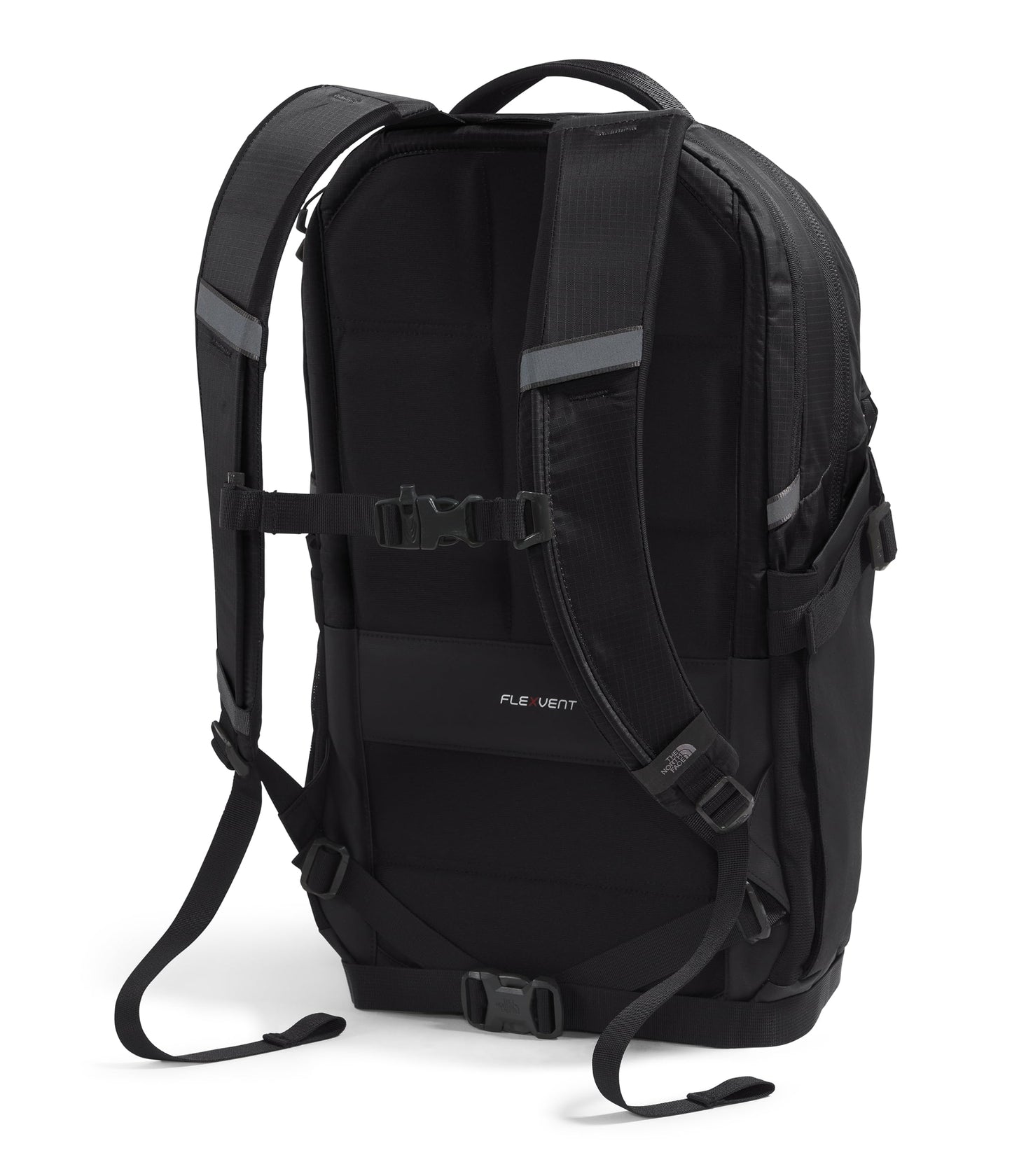 The North Face Recon Everyday Laptop Backpack - Daypack, Water Repellent, Laptop Sleeve, 2 Water Bottle Pockets, TNF Black/TNF Black-NPF, One Size