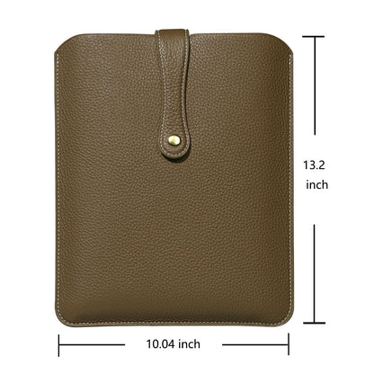 Rmawrad Genuine Leather Laptop Sleeve 13 Inch, Precisely Compatible with MacBook Pro M2 2022 M1 2020-2016 & Mac Air M3 2024 M2 2022 M1 2020,IPad Pro 12.9/Air13/,can be Placed with Magic Keyboard