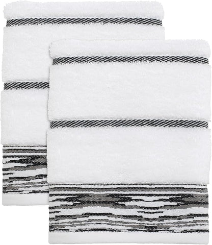 Nicole Miller - Hand Towels, Soft & Absorbent Cotton, Dorm Room Essentials