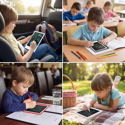 Zhehao 24 Pack LCD Mini Writing Tablet for Kids 4.5 Inch Doodle Board Bulk Erasable Reusable Electronic Drawing Pad Birthday Party Favors Goodie Bag Classroom Gifts(White)