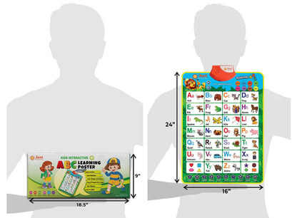 Just Smarty Interactive Learning & Education Toys for 2+ Year Old | Alphabet Learning Toddler Toys Age 1-2 | Learning Toys for 1 + Year Old Boys and Girls | ABC Baby Learning Toys 12-18 Months
