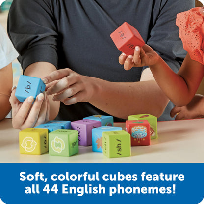 Learning Resources Say-a-Sound(TM) Speech Cubes, Preschool Learning Activities, ABC Flash Cards, Speech Therapy Toys, Gifts For Kids, Ages 3+, 16 Pieces