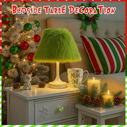 Fumete 12 Pieces Christmas Green Cabinet Knobs Covers Cute Green and Red Drawer Knobs Table Dressing Cupboard Wardrobe Closet with Screws for Holiday Winter Christmas Decor, 1.1 Inches/ 28 mm