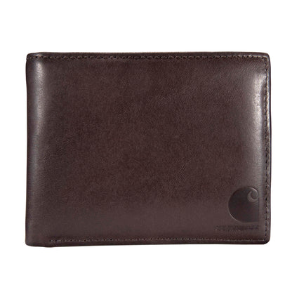 Carhartt Men’s Oil Tan Leather Wallet, Front Pocket, Passcase & Trifold Designs, Long-Lasting Construction, Gifts for Men