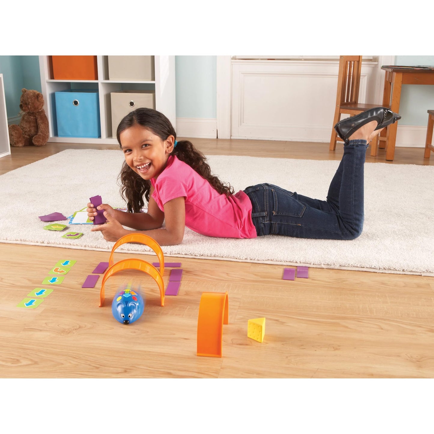 Learning Resources Code & Go┬« Robot Mouse Activity Set, ScreenΓÇæFree Coding Robot Toy, Early Programming for Kids Ages 4+, STEM Robotics Kit