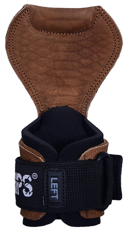 Cobra Grips PRO Weight Lifting Gloves Heavy Duty Straps Alternative Power Lifting Hooks for Deadlifts Adjustable Neoprene Padded Wrist Support Bodybuilding