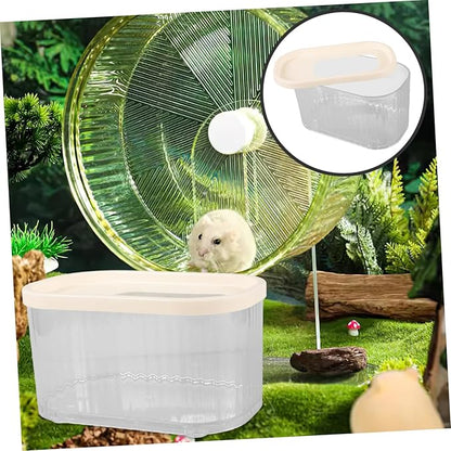 SUPVOX Hamster Dust Bath Container Easy Pet Bathtub Hamster Bathroom Chinchilla Sand Bath Bowl