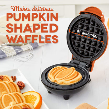DASH Mini Waffle Maker Machine for Individuals, Paninis, Hash Browns, & Other On the Go Breakfast, Lunch, or Snacks, with Easy to Clean, Non-Stick Sides, Purple Galaxy 4 Inch