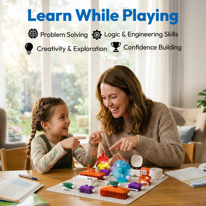Contixo ST36 Science Circuit Kit – STEM Electronics Building Blocks for Kids, Hands-On DIY Circuits, Beginner-Friendly Science Toy for Ages 6+