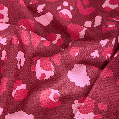 Dock & Bay Pet Towel - Super Absorbent & Quick Drying Dog Towels with Bag - 100% Recycled - Pink Paws, Large (120x70cm, 47x27)