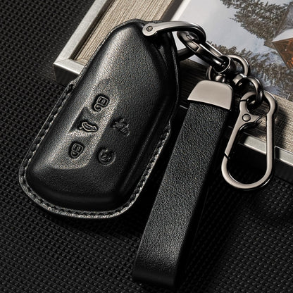 Smyfob for Volkswagen Atlas Key Fob Cover Leather car Key case 2026 2025 2024 VW Atlas Cross Sport Accessories 5 Button
