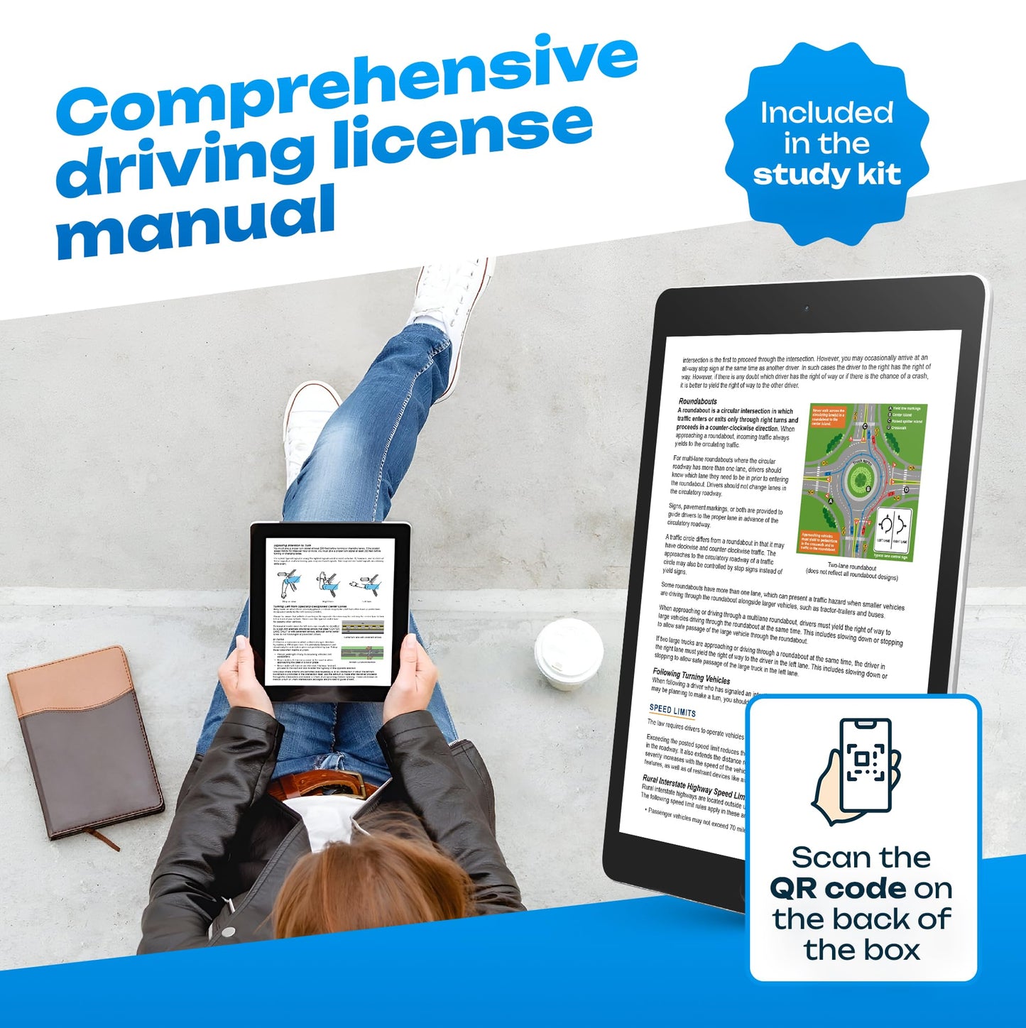 Road Signs Flash Cards with Detailed Explanations and Safe Driving Tips - Stocking Stuffers for Teens, Teen Boy Gifts, Gifts for Teen Boys, Teenage Boy Gift - Educational Gift