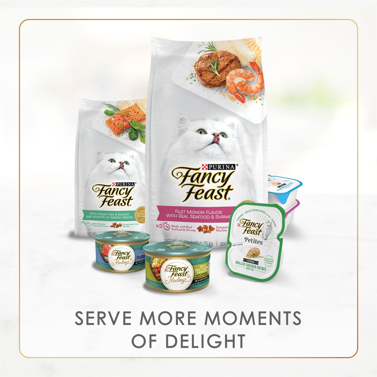 Fancy Feast Purina Gravy Lovers Variety Pack Feast Pate in Wet Cat Food Gravy - (Pack of 1) 4.5 lb. Boxes