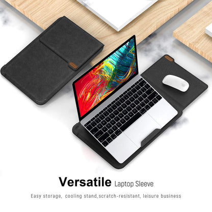 Nillkin Laptop Sleeve PU Leather for Razer 15" 15.6 Inch Acer Aspire 5, for HP Notebook 2020 Dell 15.6 Asus VivoBook 15 for Lenovo Samsung Laptop Chromebook, Notebook Bag Case Snag-Free Velcro…