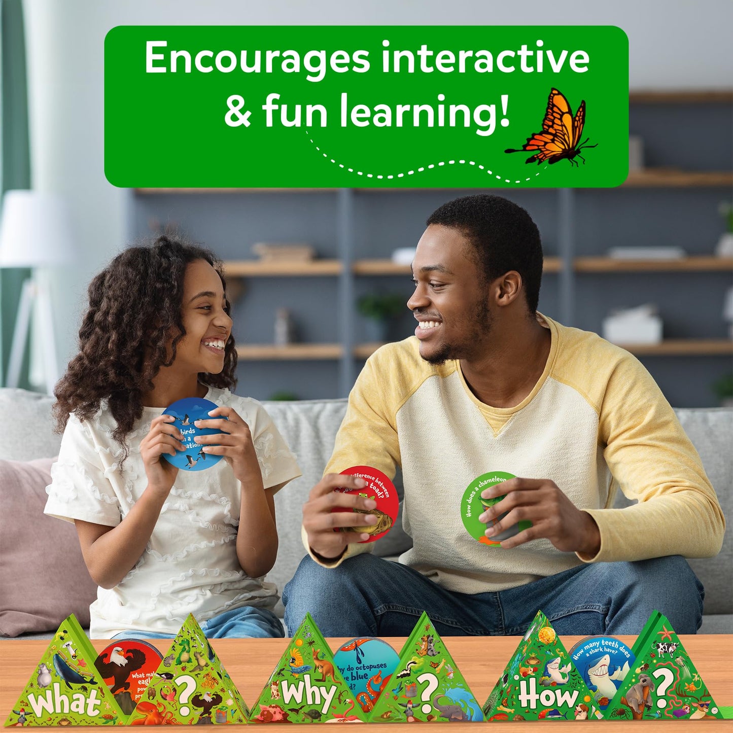 Skillmatics Flash Cards - Science Snippets Animals, STEM Learning Educational Toys & Learning Aids for Kids, Gifts for Boys & Girls Ages 7, 8, 9 & Up, Homeschool, Classroom & Travel Activity
