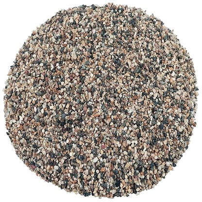 Silica Gravel, Multi-Purpose Mixed Silica Sand for Fire Pits, Aquariums, and Landscaping, 11LB Large