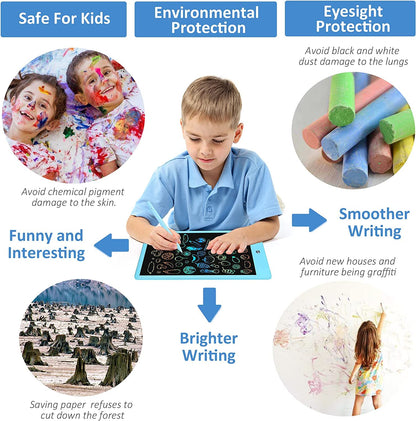 2 Pack LCD Writing Tablet for Kids Doodle Board 10 Inch, Electronic Drawing Tablet Drawing Pads, LEYAOYAO Drawing Board Learning Educational Toddler Toy - Gift for 3-6 Years Old Boys Girls