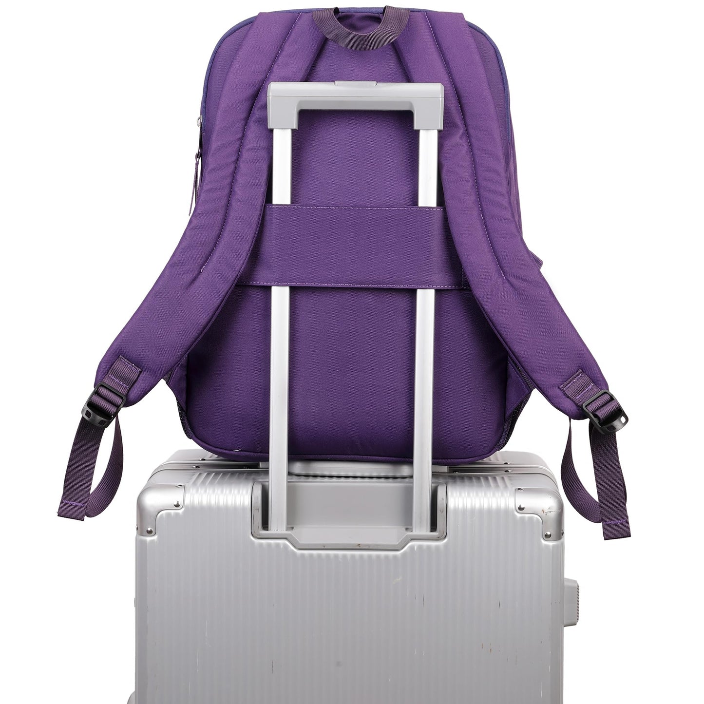 abshoo 34L Big School Backpack For College Women Middle High School Teen Girls Bookbag Travel Backpacks Daypack (Purple)