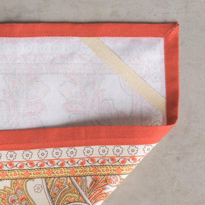 Maison d' Hermine Kitchen Towels Set of 2 100% Cotton 27.50" x 20" Reusable Cloth Tea Dish Towels Absorbent with Hanging Loop for Kitchen, Home, Dining, Cocktail Parties (Kashmir Paisley)