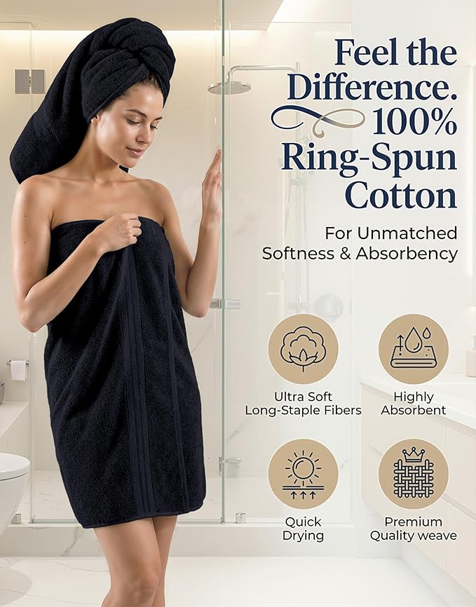 Lane Linen Bathroom Towels Sets