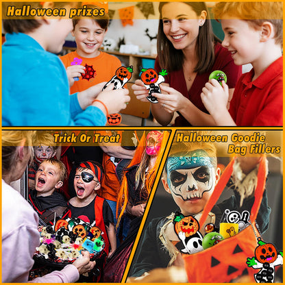 ChildFun 530 PCS Halloween Party Favors for Kids, Halloween Toys Bulk for Goodie Bags Fillers, Non-Candy Treats, Classroom Prizes, Halloween Gifts for Boys Girls
