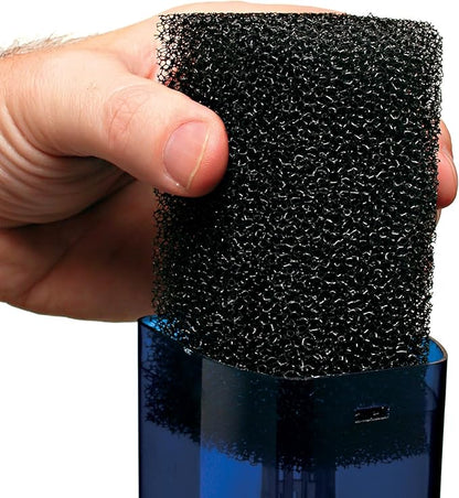 Penn-Plax Cascade 300 Replacement Bio-Sponge - 1 Pack Aquarium Filter Sponge for CIF1 Submersible Internal Media Filter - Easy-to-Clean - Fresh & Saltwater Filtration - Black, 2 x 1.75 x 1.75 Inches