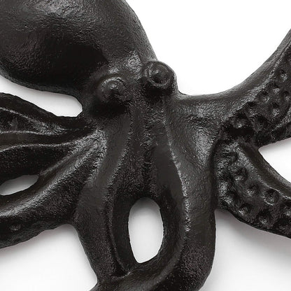 ChasBete Key Holder for Wall, Octopus Coat Hooks Wall Mounted Towel Hooks, Heavy Duty Key Hooks Decorative with 6 arms