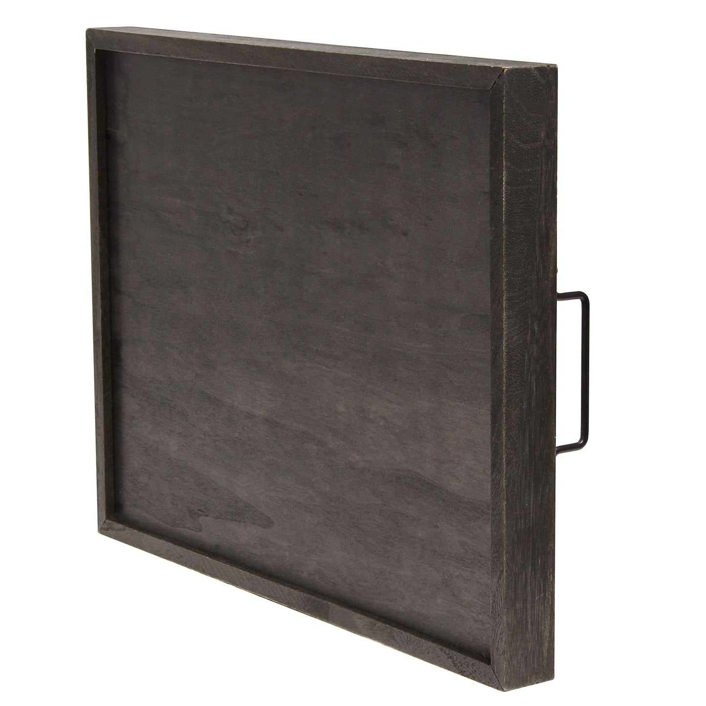 Elegant Designs HG2000-KHP Halloween Witch Decorative Wood Serving Tray w/Handles, 15.50" x 12", Black Wash Hocus Pocus