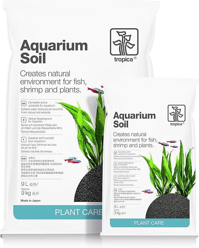 Tropica Plant Care Freshwater Planted Aquarium Soil 3 Liter Bag