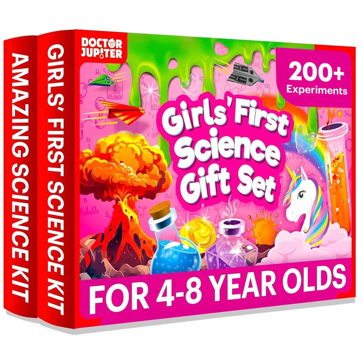 Doctor Jupiter Girls’ First Science Gift Set for Ages 4+ | Set of Girls' First Science Kit & Amazing Science Kit |Birthday Gift Ideas for 4-5-6-7-8 Year Olds |STEM Learning & Education Toys