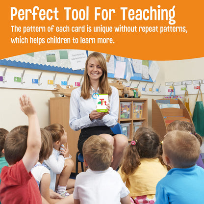 180 Toddler Learning Flashcards, Educational Tool for Preschoolers