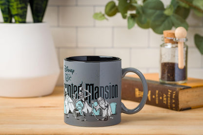 Silver Buffalo Haunted Mansion Beware Ceramic Mug, 20 Ounces
