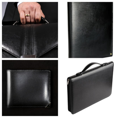 Black Leather, 1.4-2.0mm Thickness for Wallets, Briefcases, Sofa & Stool, Leather Sheets for Crafting (Blacklizhiwen20×40"