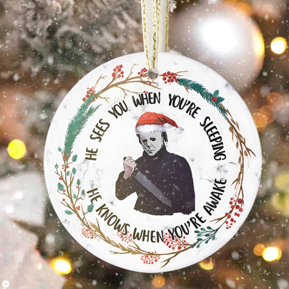 Touber Christmas Ornaments - Tree Decorations - Scary Man