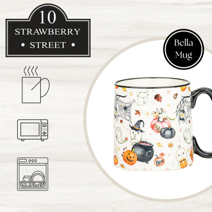10 Strawberry Street Bella Witchy Ghosts, Set of 4