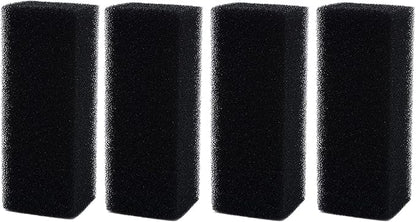ALEGI Aquarium Bio Sponge Filter Media, Replacement Foam Insert Fit for 110 / Filters,30 PPI (AC110-4pcs)