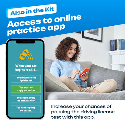 Road Signs Flash Cards with Detailed Explanations and Safe Driving Tips - Stocking Stuffers for Teens, Teen Boy Gifts, Gifts for Teen Boys, Teenage Boy Gift - Educational Gift