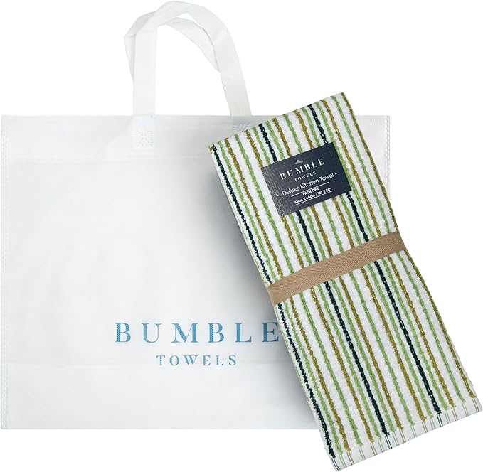 Sage 16'x 26' Cotton Kitchen Towels